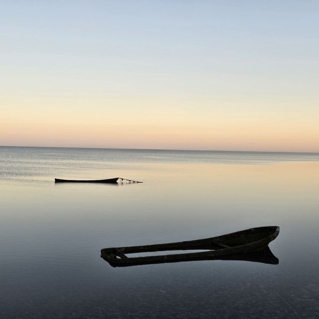 Ruhiger Abend am Meer